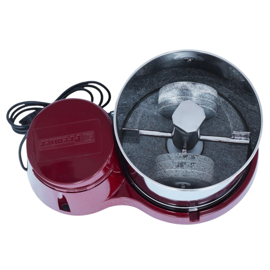 Premier Compact Chocolate Melanger Refiner 220 Volt 11 LBS | Stainless steel Holder